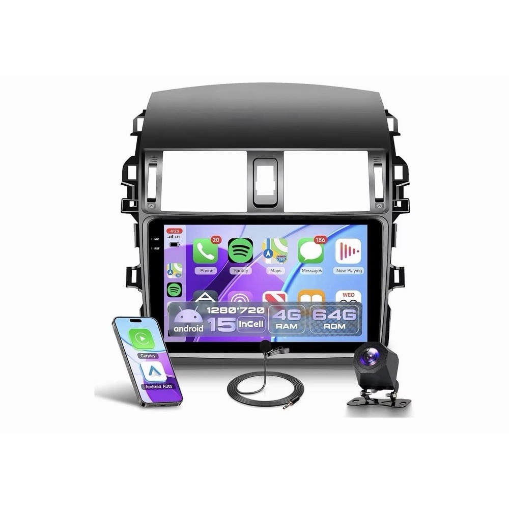 2G+64G For TOYOTA COROLLA 2009-2013 Android Car Radio Stereo Apple Carplay NIB